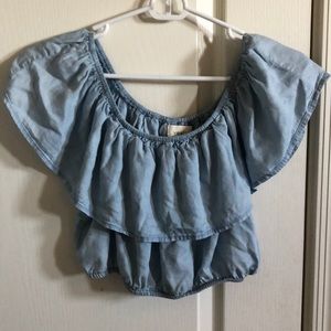 Blue top!